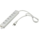 BUFFALO 3ピン式電源タップ 2重構造 雷サージ&ランプ付 6個口/3m ライトグレー BTKPLMJT3630LG オフィス 住設用品 OA用品 OAタップ(代引不可)【送料無料】