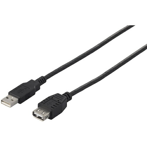 BUFFALO USB2.0延長ケーブル(A to A) 1.5m ブラック BSUAA215BK オフィス 住設用品 OA用品 ケーブル(代引不可)