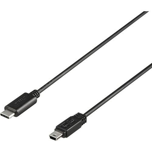 BUFFALO USB2.0ケーブル C-miniB 0.5m ブラック BU2CMN05BK オフィス 住設用品 OA用品 ケーブル(代引不可)