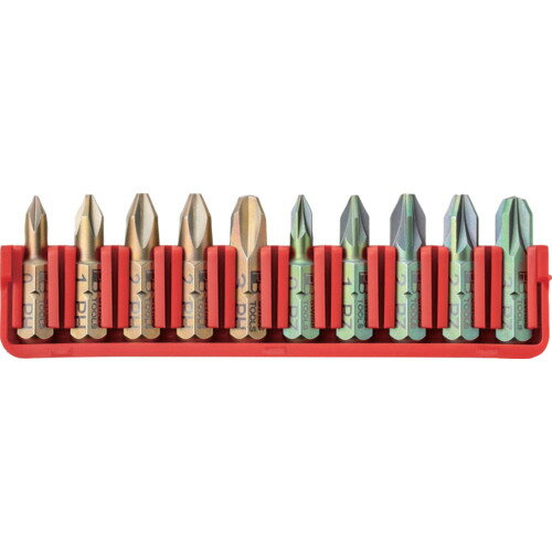 PBスイスツールズ C6-706ビットブロックセット C6.706CN 電動 油圧 空圧工具 ドライバービット ビット..