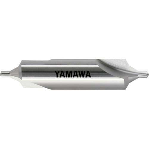 ヤマワ 弱ねじれ溝B形60° センタ穴ドリル 旧JIS2形 CD-S(II) 5X60°X22 CDS25X22 切...