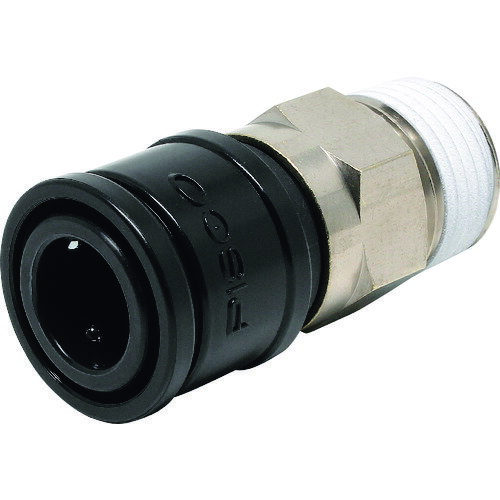 PISCO ライトカップリング ソケット テーパネジタイプ(20シリーズ) CPS2004B 空圧用品 流体継手 チュー..