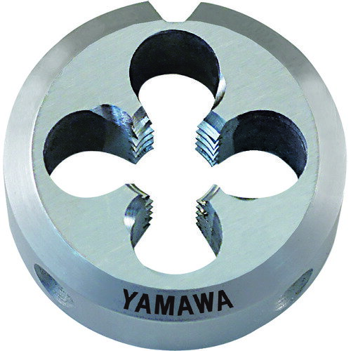 ヤマワ ポイントソリッドダイス DPO S5 M9X1.25 25径 DPOS5M9X1.2525 切削工具 ねじ切り工具 ダイス(代..