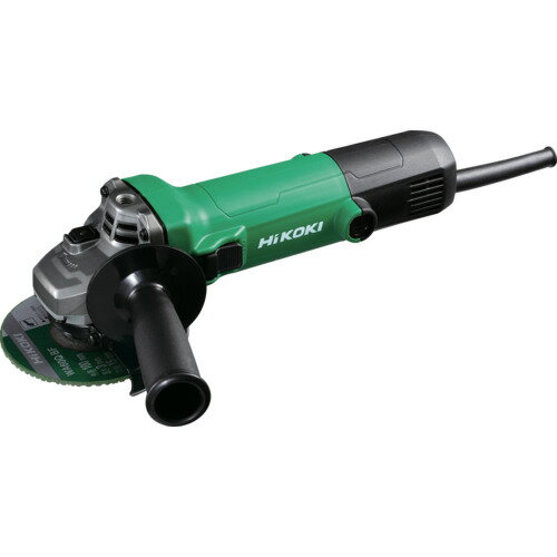 HiKOKI 電気ディスクグラインダ 砥石径100MM 低速高トルク形 スライド式スイッチ G10SL7 電動 油圧 空..