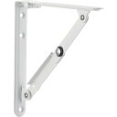 TANNER 折りたたみ棚受け 150mm 白 FB150W 金物 建築資材 建築金物 棚受金具(代引不可)