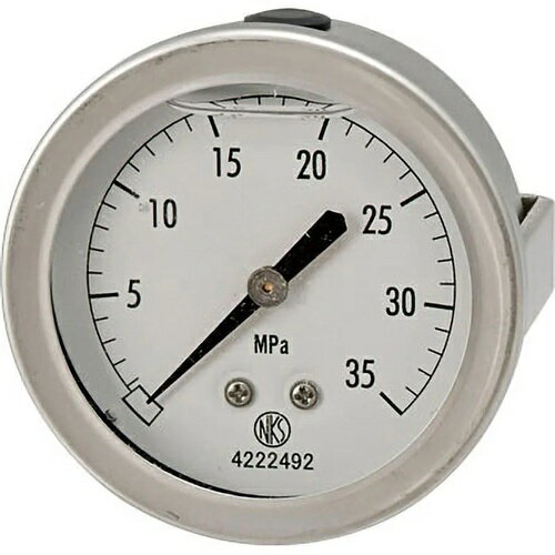 長野 【売切商品】グリセン入り圧力計 GV551233.5MPA 測定 計測用品 工業用計測機器 圧力計(代引不可)..