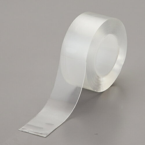 緑十字 剥がせる強力両面テープ クリア 30mm幅×3m 厚み1mm 日本緑十字社 梱包用品 テープ用品 汎用両面テープ 368211(代引不可)