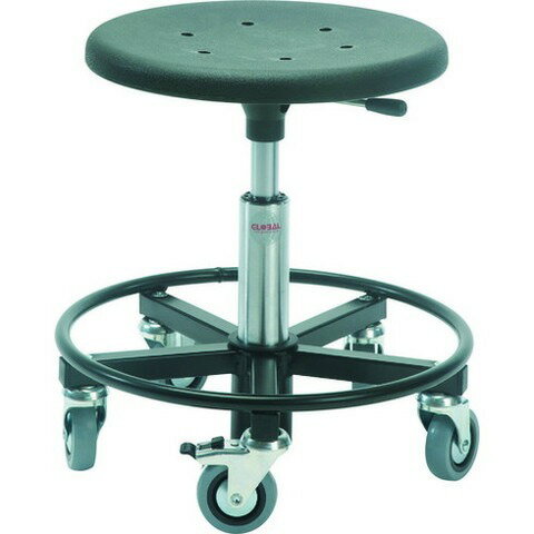Global SIGMA 480RS フットリング付キ作業チェア スチール製ベース 座高37~50cm 11300110000(代引不可)【送料無料】