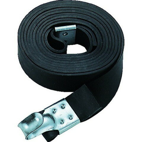 TRUSCO トラスコ ゴムロープ金具付 幅20mmX長さ1.0m 1Pk(袋)=10本入 GR2010K(代引不可)