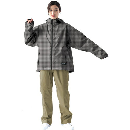 カジメイク 7481 レインスーツフェミニン3 千鳥 S カジメイク 保護具 作業服 雨具 7481-77-S(代引不可)【送料無料】 カジメイク 7481 レインスーツフェミニン3 千鳥 S カジメイク 保護具 作業服 雨具 7481-77-S(代引不可)【送料無料】