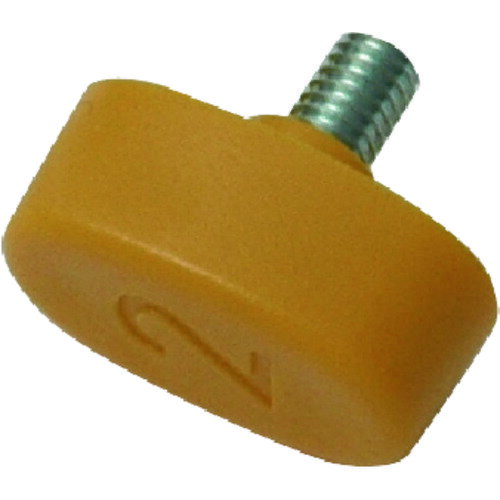 シンワ 部品 のび助両方向式止ネジ2イエロー シンワ測定 測定 計測用品 測定工具 分度器 99756(代引不可)