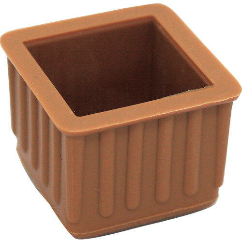 ●耐摩耗性に優れ変形・風化・色落ちしにくいエラストマー樹脂製、床面への衝撃をやわらげます。●色：薄茶●奥行(mm)：31●幅(mm)：31●エラストマー樹脂●耐摩耗性に優れ変形・風化・色落ちしにくいエラストマー樹脂製、床面への衝撃をやわらげ...