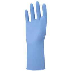 SHOWA 耐薬品手袋 ニトリルゴム製化学防護手袋 使いきりロングタイプ 50枚入 XLサ...