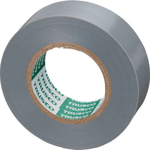 Rakuten - TRUSCO 脱鉛タイプビニールテープ 19mmX20m 灰 1巻入り トラスコ中山 梱包用品 テープ用品 絶縁テープ GJ2120GY1P(代引不可)