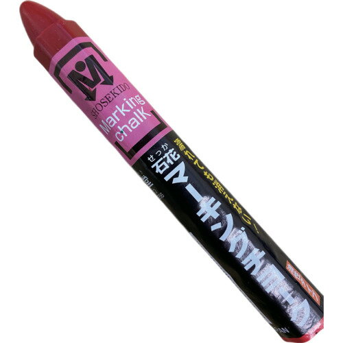 祥碩堂 石花マーキングチョーク 3本パック 赤色 祥碩堂 測定 計測用品 測量用品 建築用筆記具 S15402(..