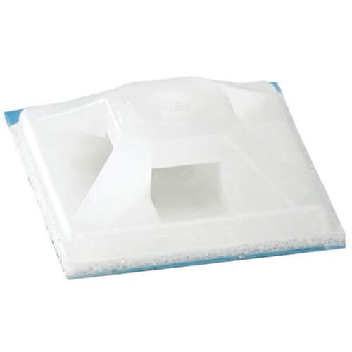 TY-Rap Ty-Rap(タイラップ)4方向マウンティングベース標準(ナチュラル色)(小袋) タイ幅最大6.0mm 100個..