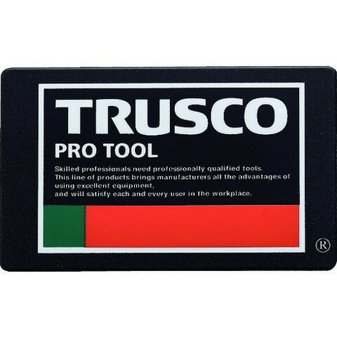 TRUSCO トラスコ 超耐候性軟質エンブレム TRUSCO トラスコ PRO TOOLロゴ 印刷タイプ EBTRLP1(代引不可)