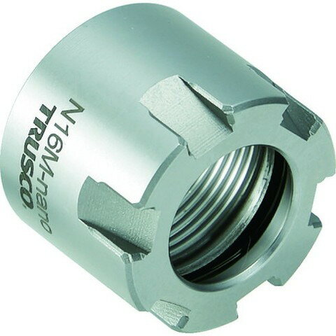 TRUSCO トラスコ NC旋盤用ストレートシャンクコレットホルダ ERMナット M19XP1.0 N16MX(代引不可)【送料無料】