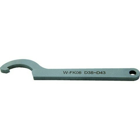 TRUSCO トラスコ NC旋盤用ストレートシャンクコレットホルダ ERナット用ヒッカケレンチ N32SX用 WFK08(代引不可)