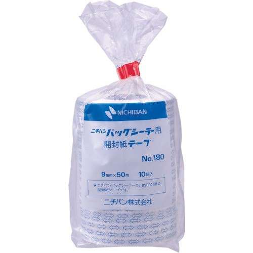 ※こちらの商品は単品商品（JANコード管理)の商品が10個セットでの販売となります。↓↓以下、単品商品説明分↓↓特長●バッグシーリングテープによるネックシールをはがしやすくするための紙テープです。用途●食品（パン・菓子類など）のバッグシール包装用、容器の仮止めなど。仕様●色：白●幅(mm)：9●長さ(m)：50●適合機種：BS-3200材質/仕上●紙注意●使用するには、専用バッグシーラーBS3000Nが必要です。原産国：日本※メーカーの都合によりパッケージ、内容等が変更される場合がございます。当店はメーカーコード（JANコード）で管理をしている為それに伴う返品、返金等の対応は受け付けておりませんのでご了承の上お買い求めください。【代引きについて】こちらの商品は、代引きでの出荷は受け付けておりません。【送料について】北海道、沖縄、離島は送料を頂きます。