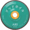 【10個セット】NRS ペーパー多羽根ホイル グッドホイル 100×15 A80 GDW10080A80 電動・油圧・空圧工具 研削研磨用品 ディスクペーパー(...