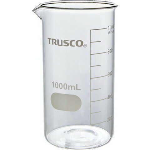 TRUSCO トラスコ トールビーカー 1000ml GTB1000(代引不可)