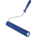 TRUSCO トラスコ クリーンルーム用粘着ローラー12インチ用ハンドル 粘着ローラー青1巻付 2重袋入 CNR12HB(代引不可)(3)