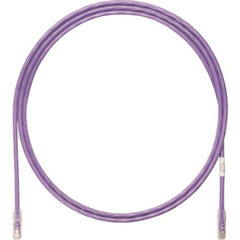 Rakuten - パンドウイット カテゴリ6A UTPパッチコード 24AWG撚リ線 ケーブル径:Φ6.4mm 2m 紫 UTP6AX2MVL UTP6AX2MVL(代引不可)
