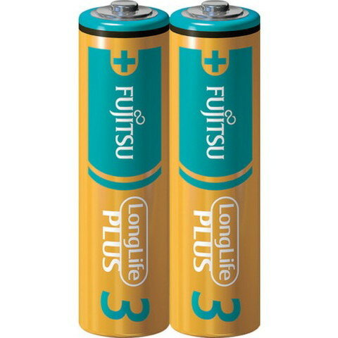 富士通 アルカリ乾電池単3 Long Life Plus 2個パック LR6LP2S(代引不可)