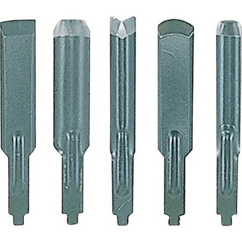 【商品詳細】●カービングプロの替え刃用に。●全長(mm)：50●幅(mm)：8●高さ(mm)：1セット内容／付属品●28572-1（9mm平）●28572-2（9mm丸）●28572-3（4mm角）●28572-4（9mm平丸）●28572-5（6mm丸）JANコード 4952989285724【代引きについて】こちらの商品は、代引きでの出荷は受け付けておりません。【送料について】北海道、沖縄、離島は送料を頂きます。