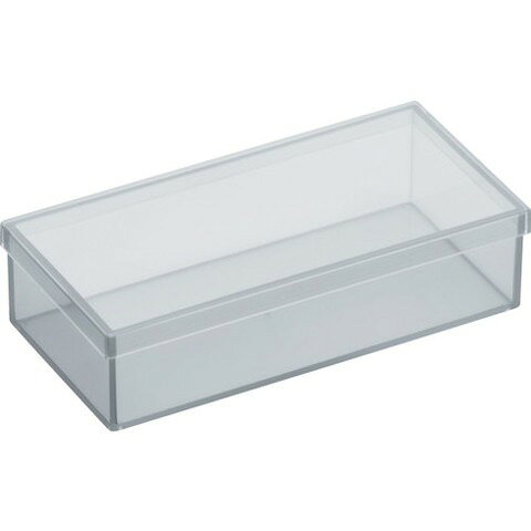【商品詳細】●透明プラスチックケースとしては、もっともすぐれた帯電防止性です。●帯電防止効果は、練り込みの為、半永久的です。●表面固有抵抗値4X10[[UE11]]Ω●静電気を嫌う製品の収納保存に。●容量(L)：0.92●色：透明●外形寸法(mm)間口：217●外形寸法(mm)奥行：106●外形寸法(mm)高さ：56●有効内寸(mm)間口：205●有効内寸(mm)奥行：95●有効内寸(mm)高さ：51●表面抵抗値：4X10[[UE11]]Ω●4X10[[UE11]]Ω材質／仕上●ABS樹脂JANコード 4904881781446【代引きについて】こちらの商品は、代引きでの出荷は受け付けておりません。【送料について】北海道、沖縄、離島は送料を頂きます。