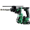 HiKOKI ハイコーキ コードレスロータリハンマドリル 10.8V D型 SDSプラスシャンク DH12DD2LSK(代引不可)【送料無料】