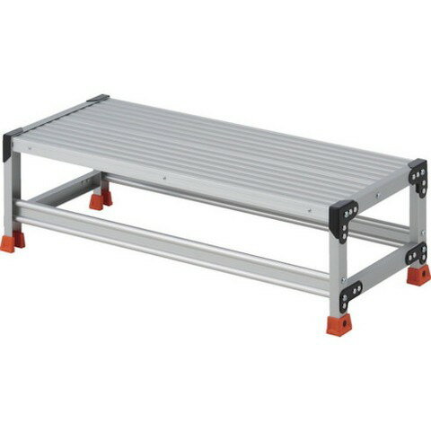 TRUSCO トラスコ 作業用踏台 1段 高サ0.3m 天板1000×400 TSF1103 組立品 組立設置不可(代引不可)【送料無料】