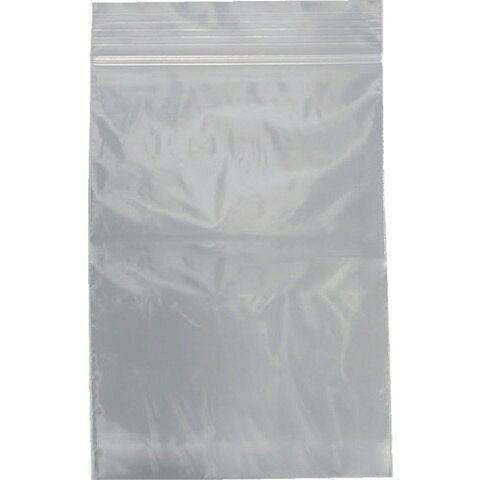 TRUSCO トラスコ チャック付ポリ袋 0.08mm厚 100x70mm 200枚入 TCBC8ATM(代引不可)