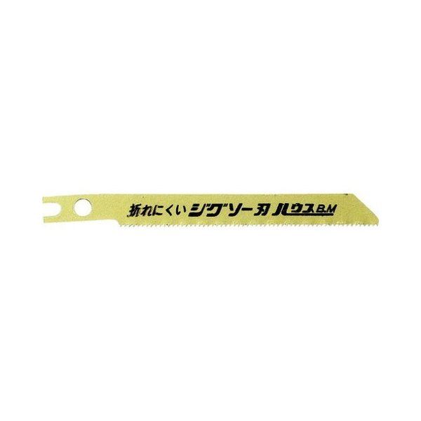 【商品詳細】●折れにくく欠けにくいので、取り替えの手間が省けます。●多種多様の被削材に適用します。●台金がバイメタル素材で折れにく刃です。●ビス止めタイプのジグソー本体に使用できます。●軟鋼板、ステンレス板、合板、プラスチック板などの切断に。●山数：14●全長(mm)：82●厚さ(mm)：0.9●有効刃長(mm)：65●切断能力(mm)アルミ：3〜10●切断能力(mm)プラスチック：3.0〜30●切断能力(mm)軟鋼板：2〜5●切断能力(mm)木材合板：2〜20●適合機種メーカー：マキタ・ハイコーキ（旧日立）・リョービ・B＆D兼用型●使用電動機：ジグソー材質／仕上●バイメタルハイス●刃先:粉末ハイス注意●刃物が固定されていることを確認してください。JANコード 4986362350013【代引きについて】こちらの商品は、代引きでの出荷は受け付けておりません。【送料について】北海道、沖縄、離島は送料を頂きます。