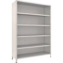 TRUSCO トラスコ 軽量棚背板・側板付 W1500XD450X2100 6段 ネオグレー 75X26 組立品 組立設置不可(代引不可)【送料無料】(3)