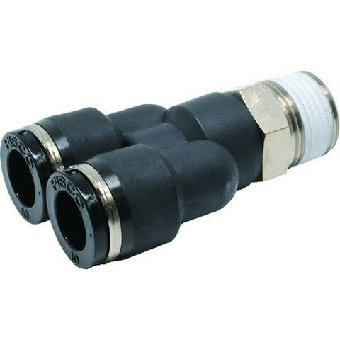 ピスコ チューブフィッティング ブランチワイチューブ10ネジR3/8 PX1003(代引不可)