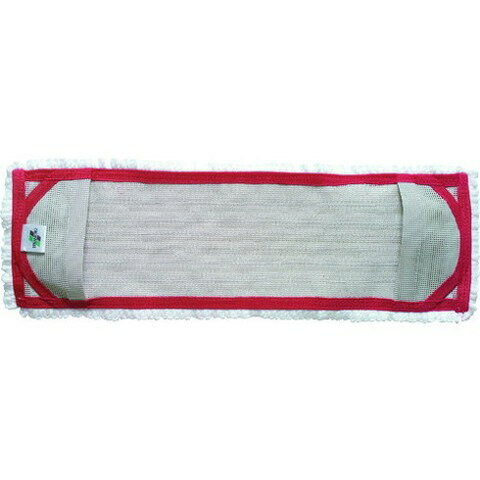 【商品詳細】●広い面積を一気にムラなく拭き上げる、マイクロファイバーを使用したモップです。●幅(mm)：430●長さ(mm)：130●色：レッド材質／仕上●マイクロファイバー:ポリエステル、ナイロン●混紡糸:綿、ポリエステル●キャンバス:ポ...