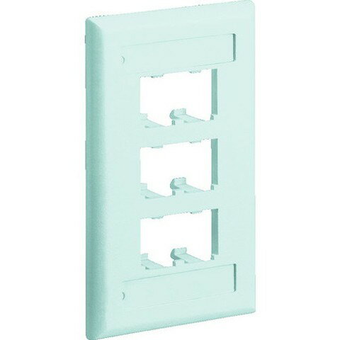 パンドウイット フェースプレート 6ポート用 オフホワイト CFPL6IWY(代引不可)