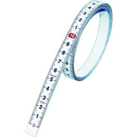 TRUSCO トラスコ セッティングメジャー 縦目盛 2M TSM1302V(代引不可)