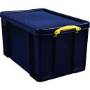 RUP コンテナ Really Useful Box 84L ブラック 84BLK(代引不可)【送料無料】