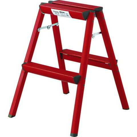 ハセガワ アルミ踏台 SE型 2段 レッド SE6ARD(代引不可)【送料無料】