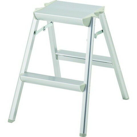 ハセガワ 天板幅広アルミ踏台 SEW型 2段 SEW6A(代引不可)【送料無料】