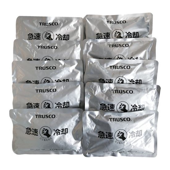 TRUSCO トラスコ 急速冷却パック 10個マトメ買イ 200g TPC-200-10P トラスコ中山(株)(代引不可)【ポイ..