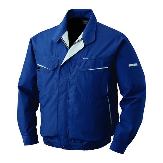 空調服 綿・ポリ混紡ワークウェアノミ ネイビー 4L KU90470-C03-S6 (株)空調服(代引不可)【ポイント10..