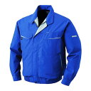 空調服 綿・ポリ混紡ワークウェアノミ ブルー LL KU90470-C04-S4 (株)空調服(代引不可)【ポイント10倍】【送料無料】