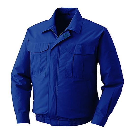 空調服 綿薄手ワークウエアノミ ダークブルー LL KU90550-C14-S4 (株)空調服(代引不可)【ポイント10倍..