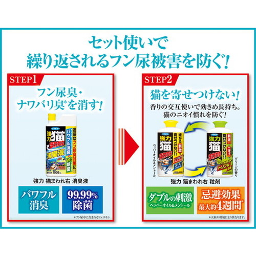 フマキラー 防獣用品 強力猫マワレ右 消臭液 443868 フマキラー(株) 害虫・害獣駆...
