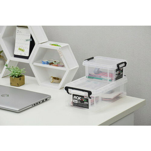 TENMA 収納ケース ロックス 300M 811000695 天馬(株) 収納用品 フタ式収納ケース(...