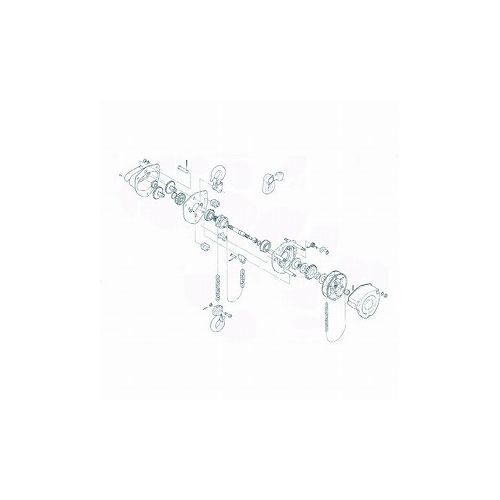 キトー CB020(M3形)用部品 ブレーキバン C3BA020-91515 (株)キトー チェーンブロック・クレーン 手動チ..